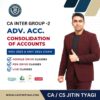 CONSOLIDATION OF ACCOUNTS BY CA/CS JITIN TYAGI