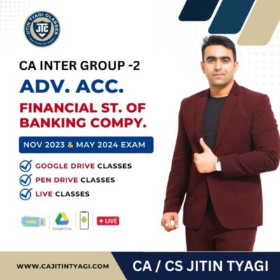 CHAPTER – 3 ACCOUNTING FOR BANKING COMPANY