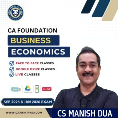 ECONOMICS for Sep25 / Jan26