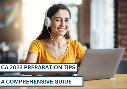 CA 2023 Preparation Tips