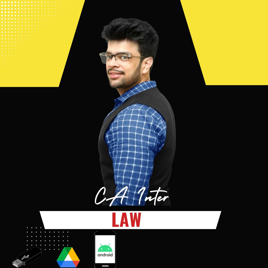 CA Inter Law – May 2024 (New Syllabus)-Pre Booking by CA Harsh Gupta