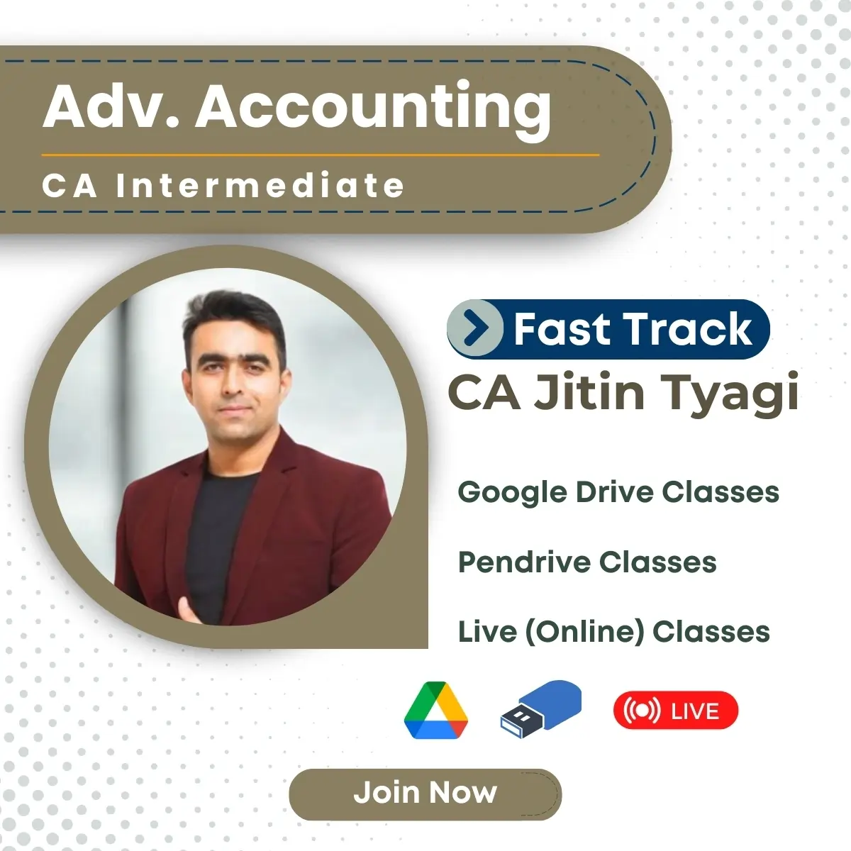 CA Inter Advanced Accounting Fast Track by CA Jitin Tyagi