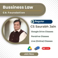 CA Foundation Law Classes by CS Saurabh Jain