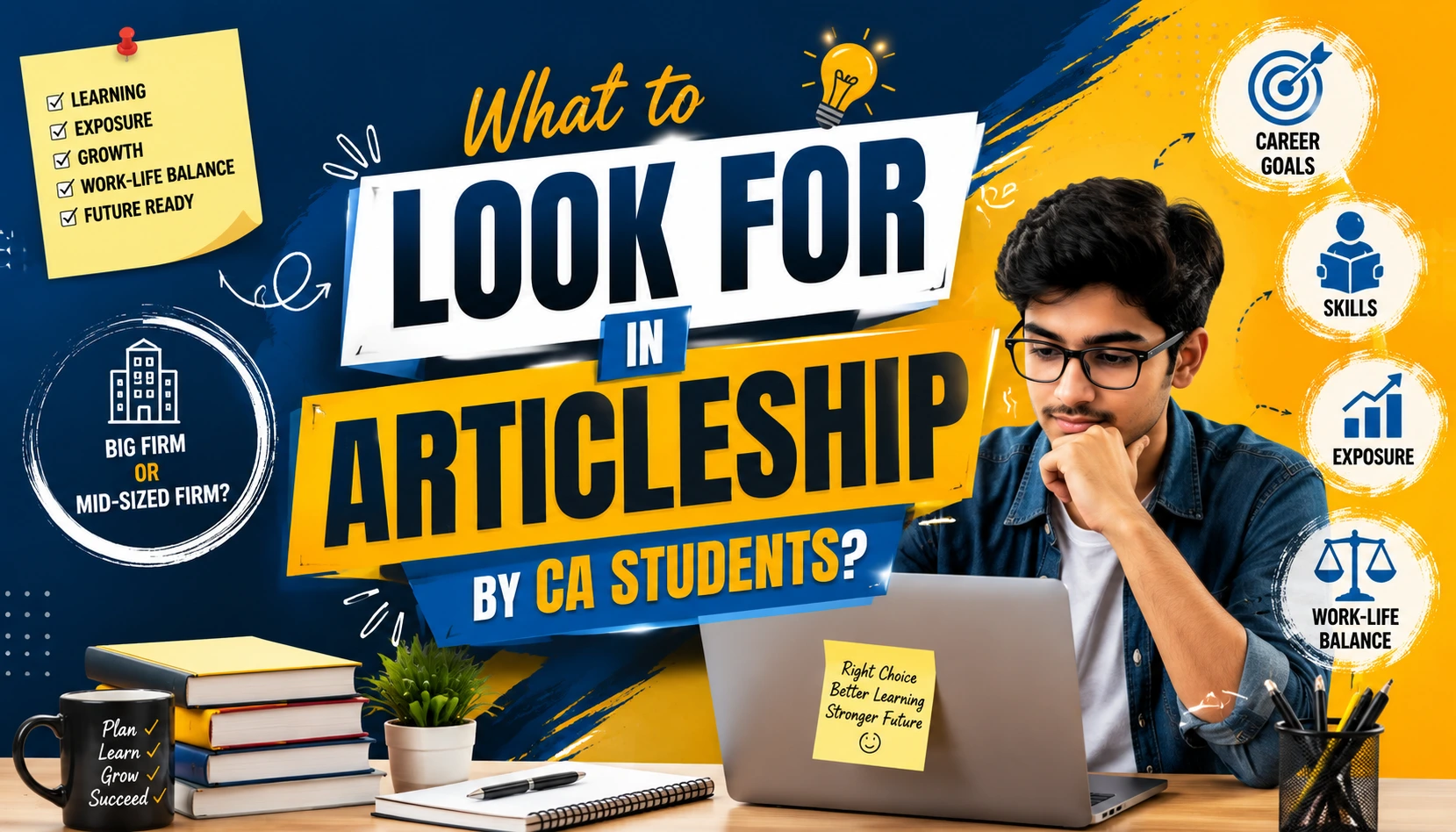 What to Look for in Articleship by CA Students – Complete Guide to Choosing the Right CA Articleship for Better Learning, Practical Exposure, Skills Development, and Career Growth