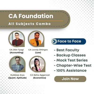 ca foundation face to face classes in Delhi